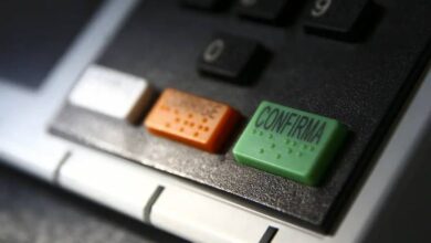 Detalhe das teclas de urna eletrônica em foto de arquivo, sem relação com a ocorrência relatada